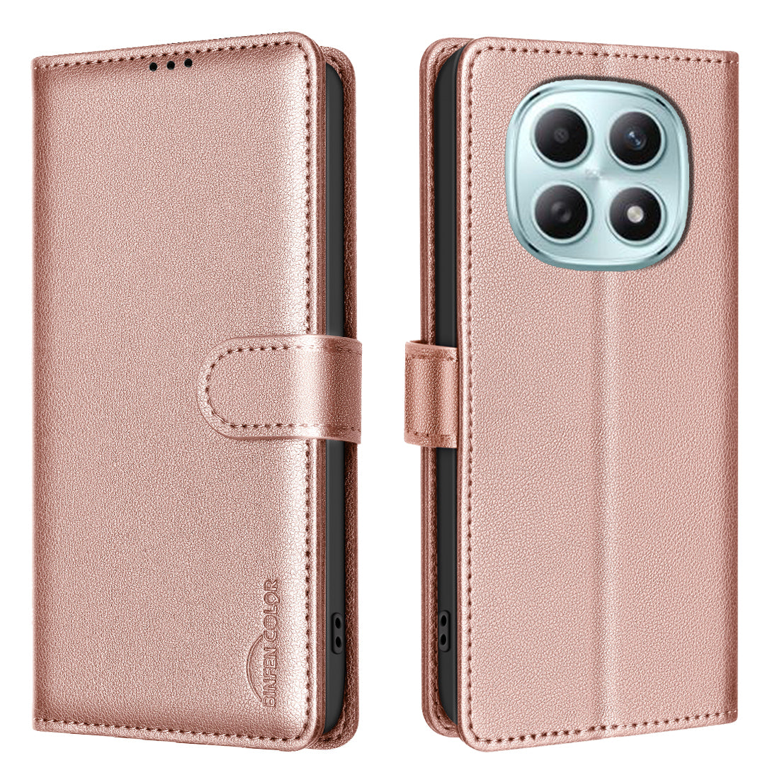 BINFEN COLOR For Xiaomi Poco M8 5G / Redmi Note 15 5G (Global) / 15 4G (Global) Leather Case  BF32 Wallet RFID Blocking Phone Cover
