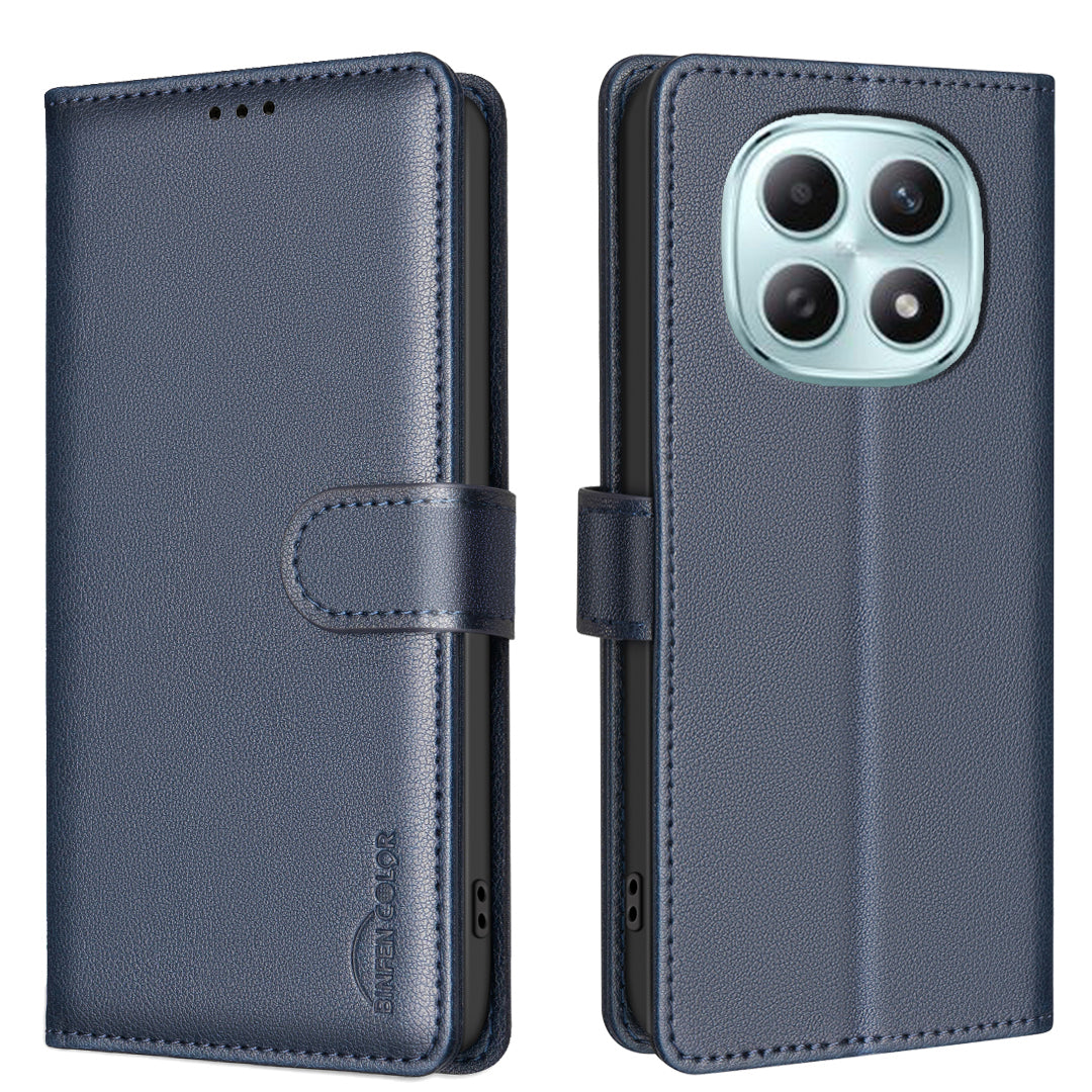 BINFEN COLOR For Xiaomi Poco M8 5G / Redmi Note 15 5G (Global) / 15 4G (Global) Leather Case  BF32 Wallet RFID Blocking Phone Cover