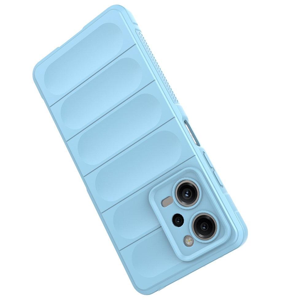 Xiaomi Redmi Note 12 Pro 5G Stoppsäkert bakstycke Flexibelt TPU reptåligt mobilskal
