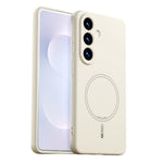 ABEEL For Samsung Galaxy S26+ Magnetic Case Skin Touch Liquid Silicone Phone Back Cover