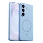 ABEEL For Samsung Galaxy S26+ Magnetic Case Skin Touch Liquid Silicone Phone Back Cover