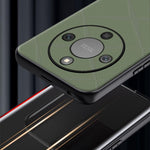Phone Case For Honor Magic8 Lite 5G  /  X9d 5G  /  X70 5G X-Patterned TPU PU Leather PC Anti-Drop Phone Cover