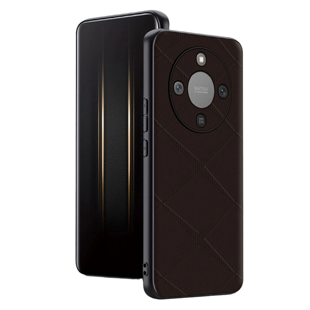 Phone Case For Honor Magic8 Lite 5G  /  X9d 5G  /  X70 5G X-Patterned TPU PU Leather PC Anti-Drop Phone Cover