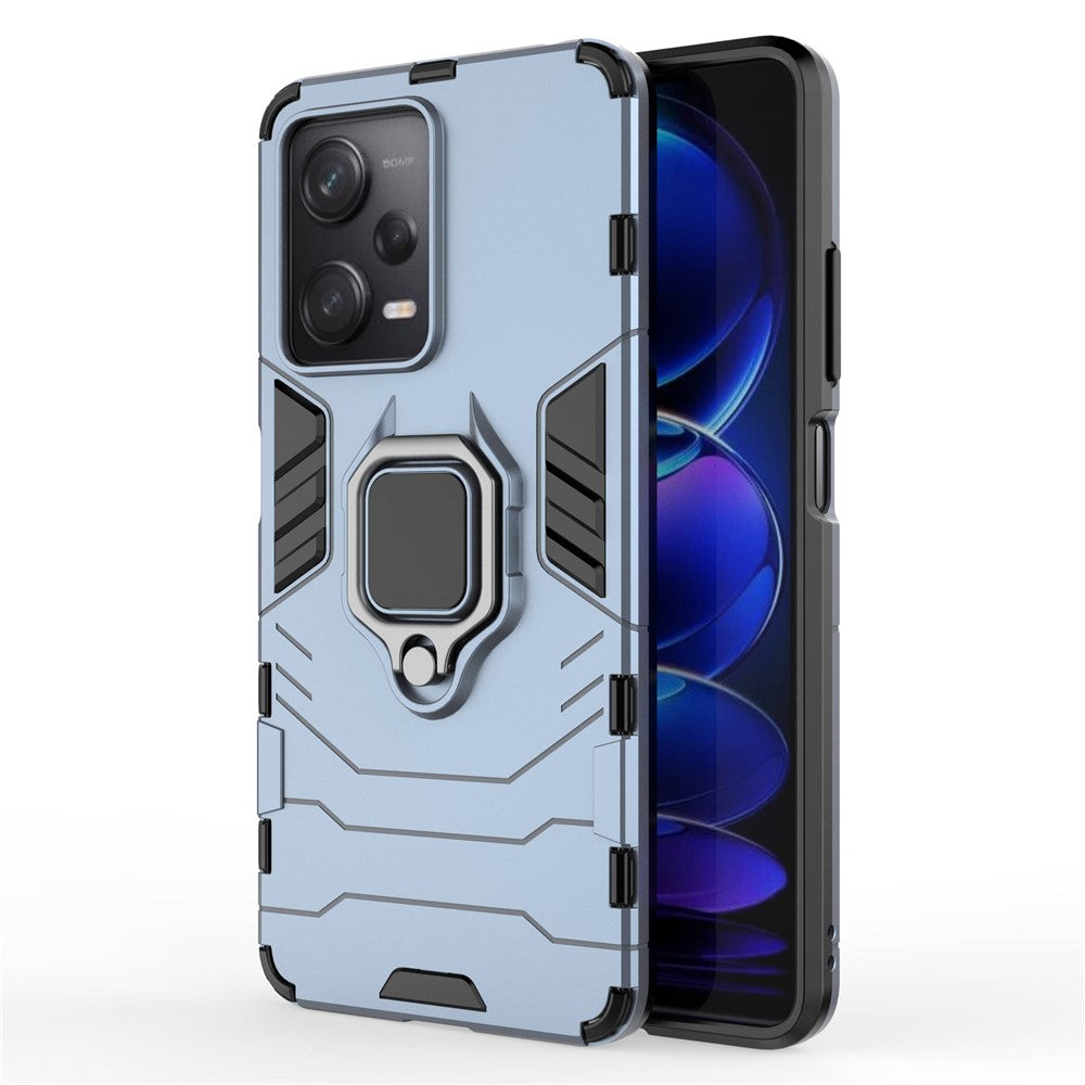 Xiaomi Redmi Note 12 Pro 5G / Note 12 Pro Speed 5G / Poco X5 Pro 5G Ringstöd mobilskal Fallsäkert PC+TPU Skyddande Baksida