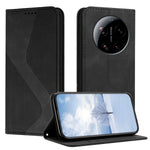 For Xiaomi 17 Ultra 5G Phone Cover Skin-touch Feel Leather Wallet Case with Stand