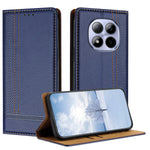 For Xiaomi Redmi Note 15 Pro 4G (Global) Case L-Shaped Grid Pattern Leather Stand Phone Cover with Card Slots