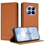 For Xiaomi Redmi Note 15 Pro 4G (Global) Case L-Shaped Grid Pattern Leather Stand Phone Cover with Card Slots