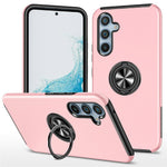 Til Samsung Galaxy A18 5G / A18 4G / A17 5G / A17 4G Cover PC + TPU Telefoncover med roterbar ringholder