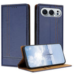 For Honor 500 Pro 5G Case L-Shaped Grid Pattern Leather Stand Phone Cover with Card Slots