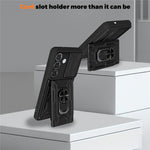 Samsung Galaxy S26+ Skal PC + TPU Stativ mobil Baksida med Kamerareglage