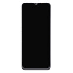 For Realme C25 Grade B LCD skærm og digitizer-samling + ramme udskiftningsdel (uden logo)