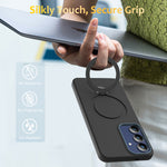 Samsung Galaxy S26+ Magnetiskt Skal Roterande Ring Stöd TPU + PC Baksida