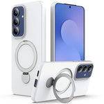 Samsung Galaxy S26+ Magnetiskt Skal Roterande Ring Stöd TPU + PC Baksida