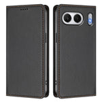 For OnePlus Nord 4 Leather Wallet Case Magnetic Closure RFID Blocking Phone Cover