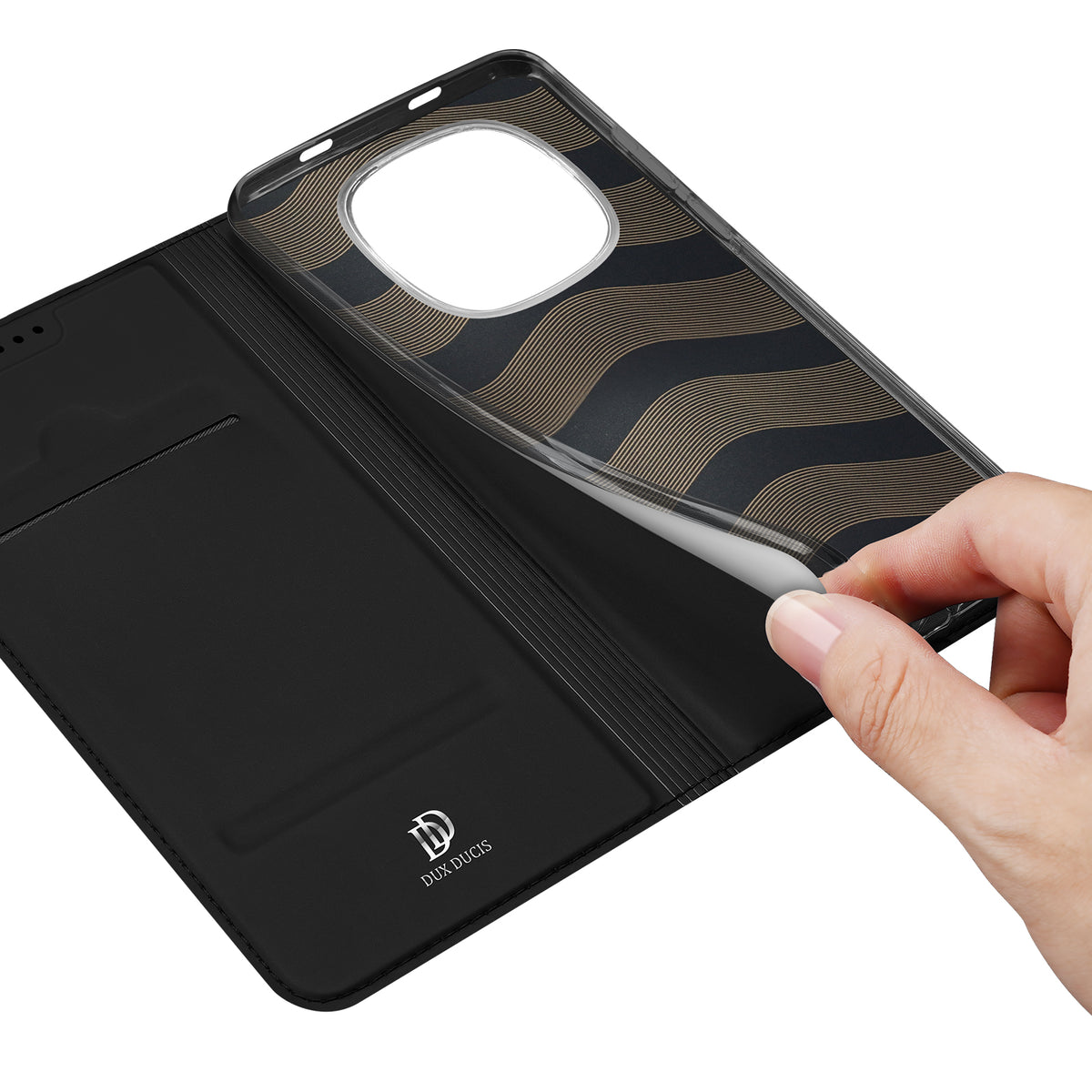 DUX DUCIS For Xiaomi Redmi Note 15 Pro 5G (Global) Case  Skin Pro Series Leather Stand Cover Card Holder