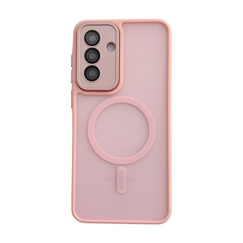WANLONFENG For Samsung Galaxy A25 5G (Global) (161mm) Magnetic Back Cover QB1 Series PC TPU Shockproof Phone Case