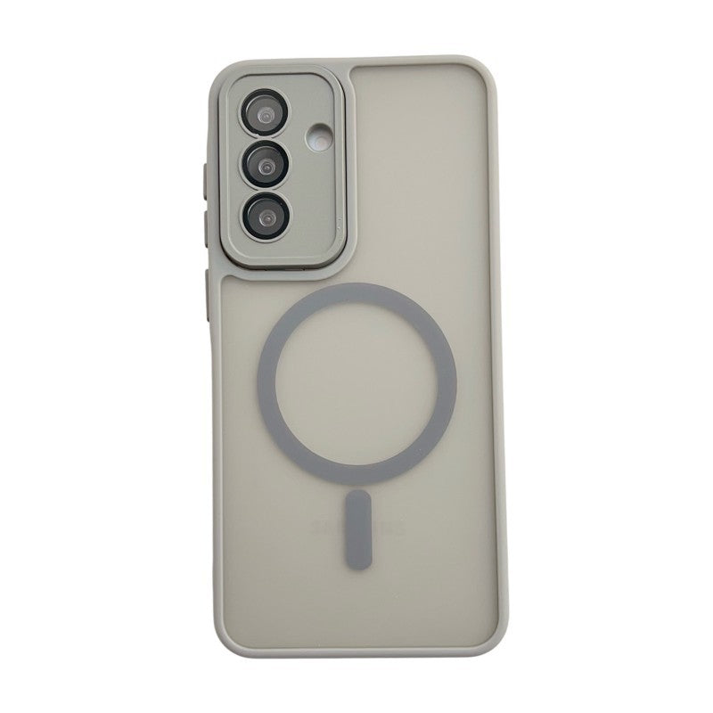 WANLONFENG For Samsung Galaxy A25 5G (Global) (161mm) Magnetic Back Cover QB1 Series PC TPU Shockproof Phone Case