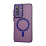 WANLONFENG For Samsung Galaxy A25 5G (Global) (161mm) Magnetic Back Cover QB1 Series PC TPU Shockproof Phone Case