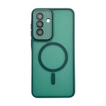 WANLONFENG For Samsung Galaxy A25 5G (Global) (161mm) Magnetic Back Cover QB1 Series PC TPU Shockproof Phone Case