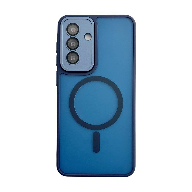 WANLONFENG For Samsung Galaxy A25 5G (Global) (161mm) Magnetic Back Cover QB1 Series PC TPU Shockproof Phone Case