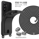 Til Samsung Galaxy A57 5G Etui Flydende Silikone Kortholder Bagcover med Nøglesnor