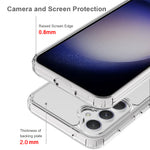 Til Samsung Galaxy A57 5G Gennemsigtigt Telefoncover TPU+Akryl Stødsikkert Telefonbagsidedæksel
