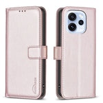 BINFEN COLOR For Oppo Reno15 F 5G Phone Case  BF17 Wallet Folio Flip Leather Cover