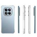 WANLONFENG For Xiaomi Redmi Note 15 Pro 4G (Global) Clear TPU Case  TM Series 2.0mm Phone Back Cover