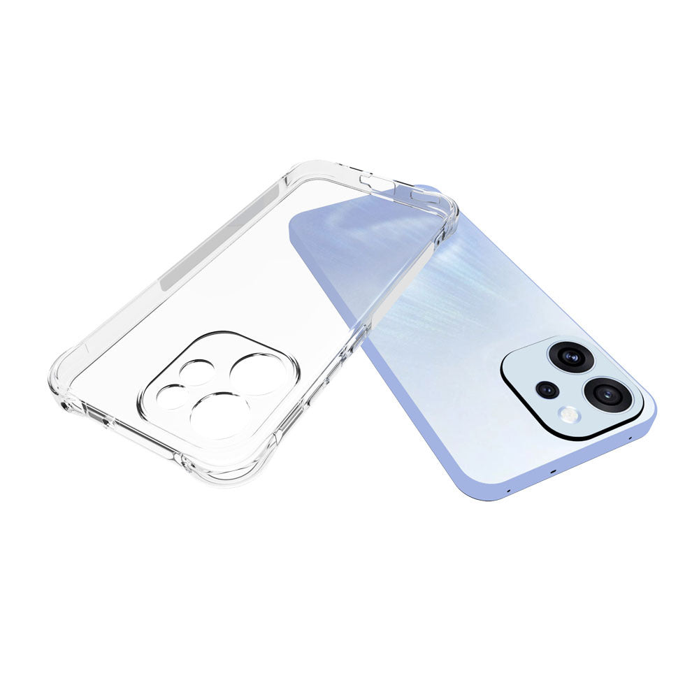 WANLONFENG For Oppo Reno15 F 5G Clear TPU Case  TM Series 2.0mm Phone Back Cover