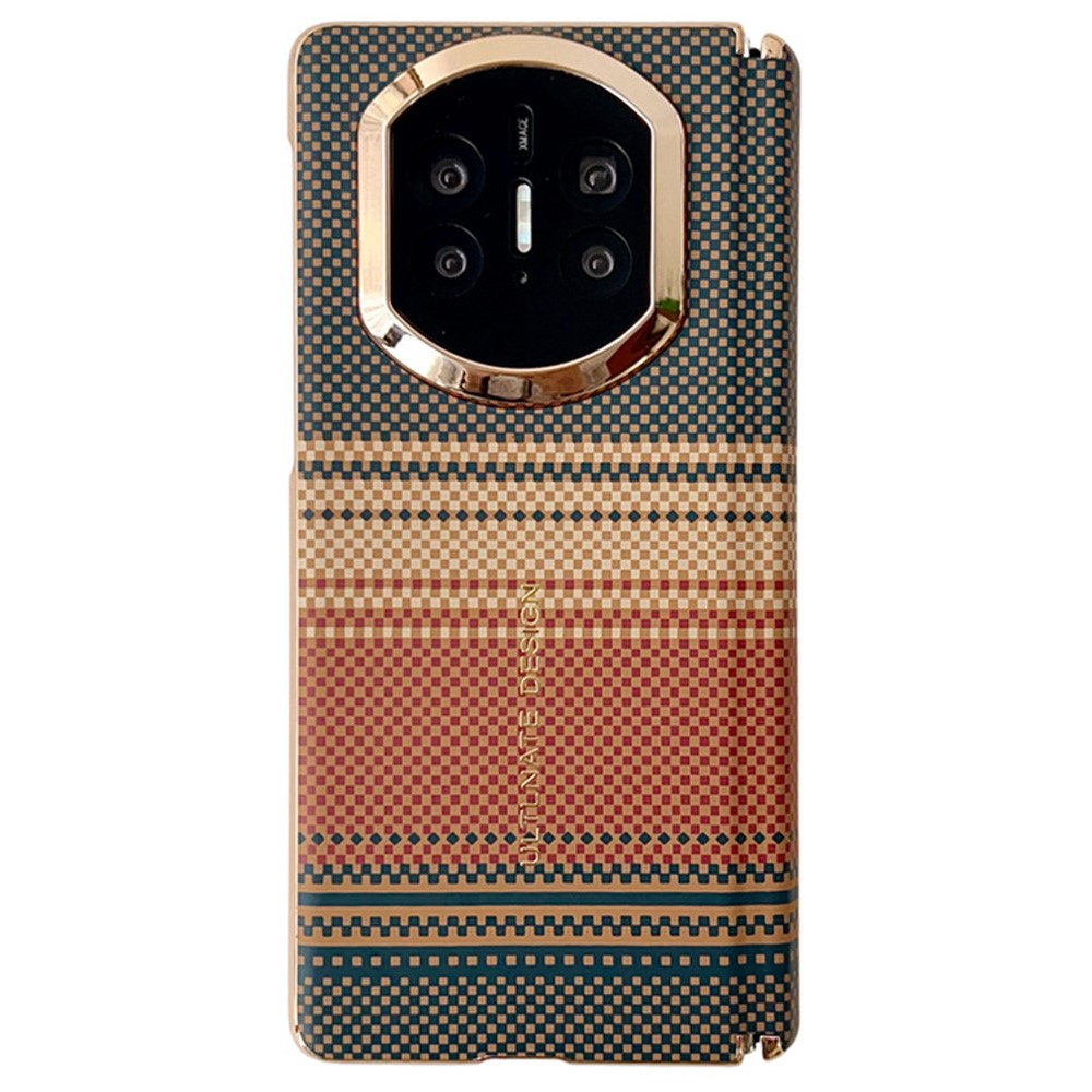 For Huawei Mate X7 Case Grid Pattern Hard PC Phone Cover
