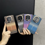 For Huawei Mate X7 Case Grid Pattern Hard PC Phone Cover