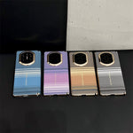 For Huawei Mate X7 Case Grid Pattern Hard PC Phone Cover