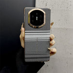 For Huawei Mate X7 Case Grid Pattern Hard PC Phone Cover