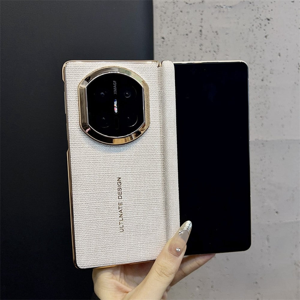 For Huawei Mate X7 Case Jean Cloth Texture Hard PC + Cloth Phone Cover