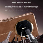 For Huawei Mate X7 Case Leather Smart View Flip Phone Cover Full Protection Auto Sleep Wake