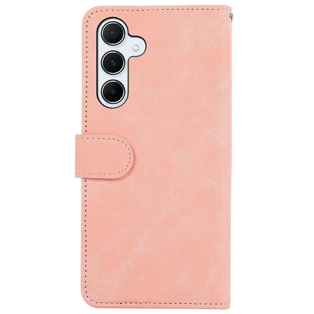 ABEEL For Samsung Galaxy S26+ Case Color Splicing Leather Flip Phone Cover RFID Blocking