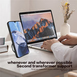 Samsung Galaxy S26-skal TPU + PC-mobilskal med stativ, glidande linsfönster