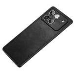 For Honor Win 5G  /  Win RT 5G Case Retro Leather Coated PC + TPU Phone Cover