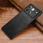 For Honor Win 5G  /  Win RT 5G Case Retro Leather Coated PC + TPU Phone Cover