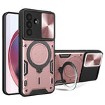 For Samsung Galaxy A57 5G Case TPU + PC Phone Cover with Kickstand , Slide Lens Window