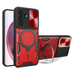 For Samsung Galaxy A26 5G Case TPU + PC Phone Cover with Kickstand , Slide Lens Window