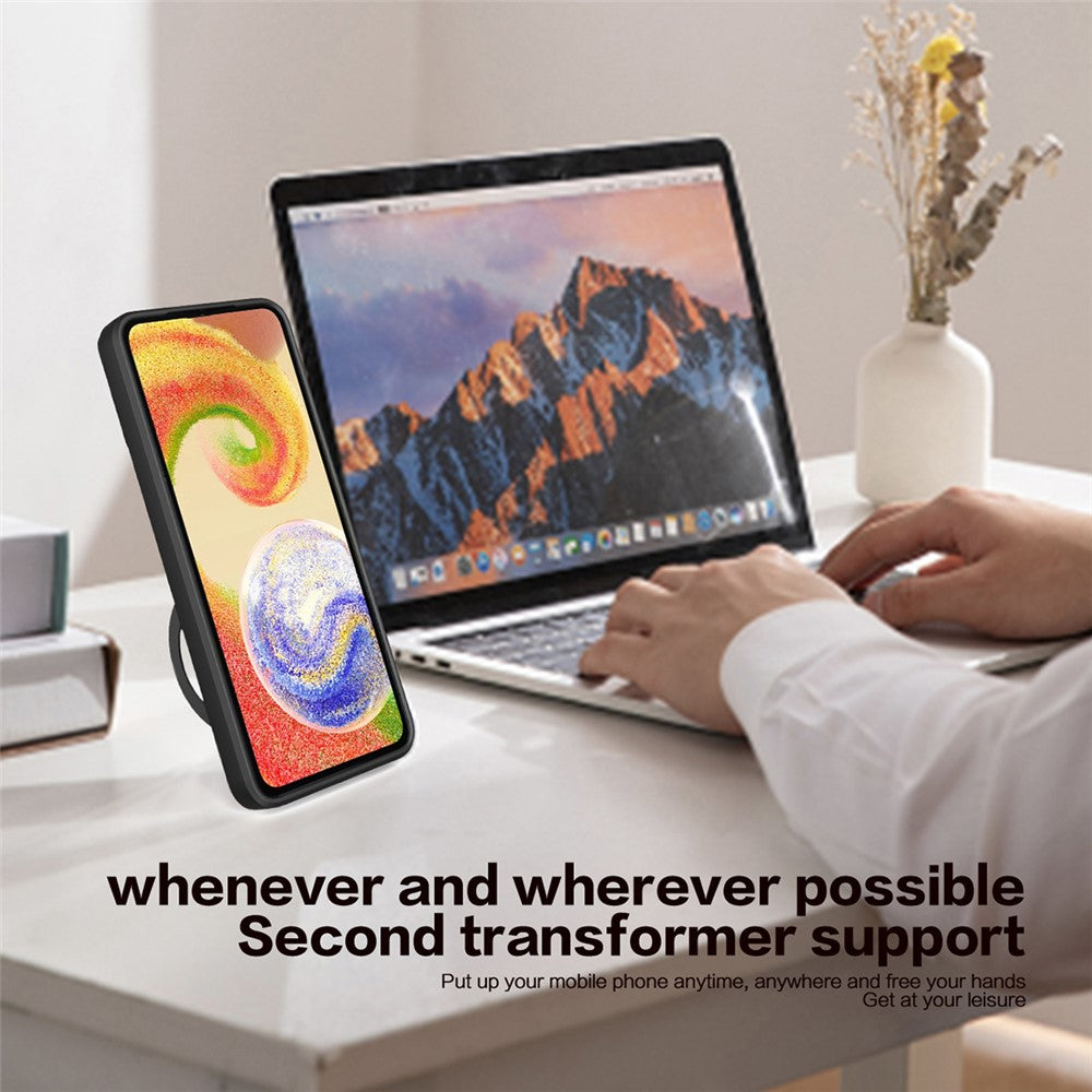 For Xiaomi Redmi Note 15 Pro 5G (Global) Case TPU + PC Phone Cover with Kickstand , Slide Lens Window