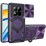 For Xiaomi Redmi Note 15 Pro 5G (Global) Case TPU + PC Phone Cover with Kickstand , Slide Lens Window