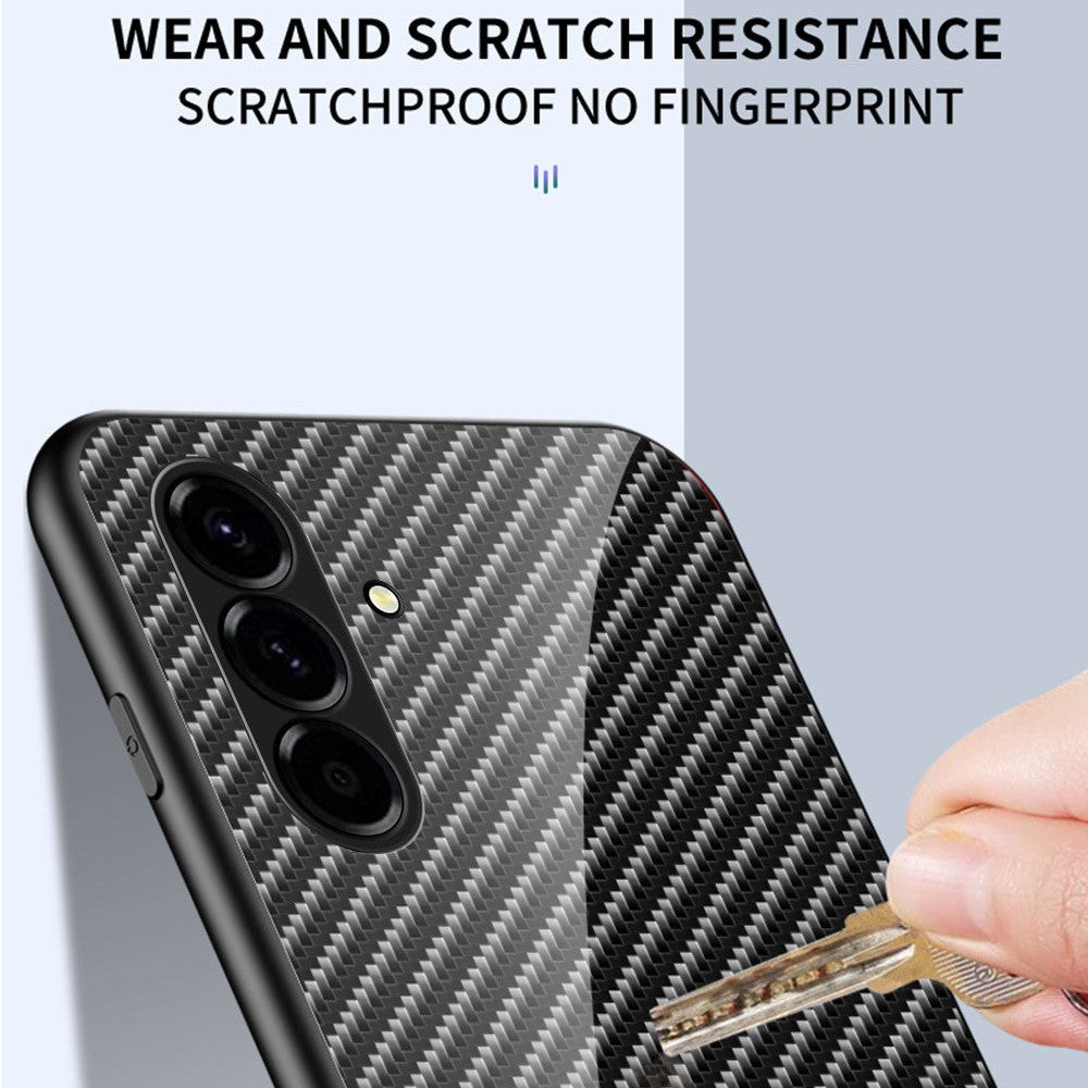 Til Samsung Galaxy A37 5G Etui Hærdet Glas Stødsikkert Telefoncover