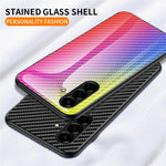Til Samsung Galaxy A37 5G Etui Hærdet Glas Stødsikkert Telefoncover