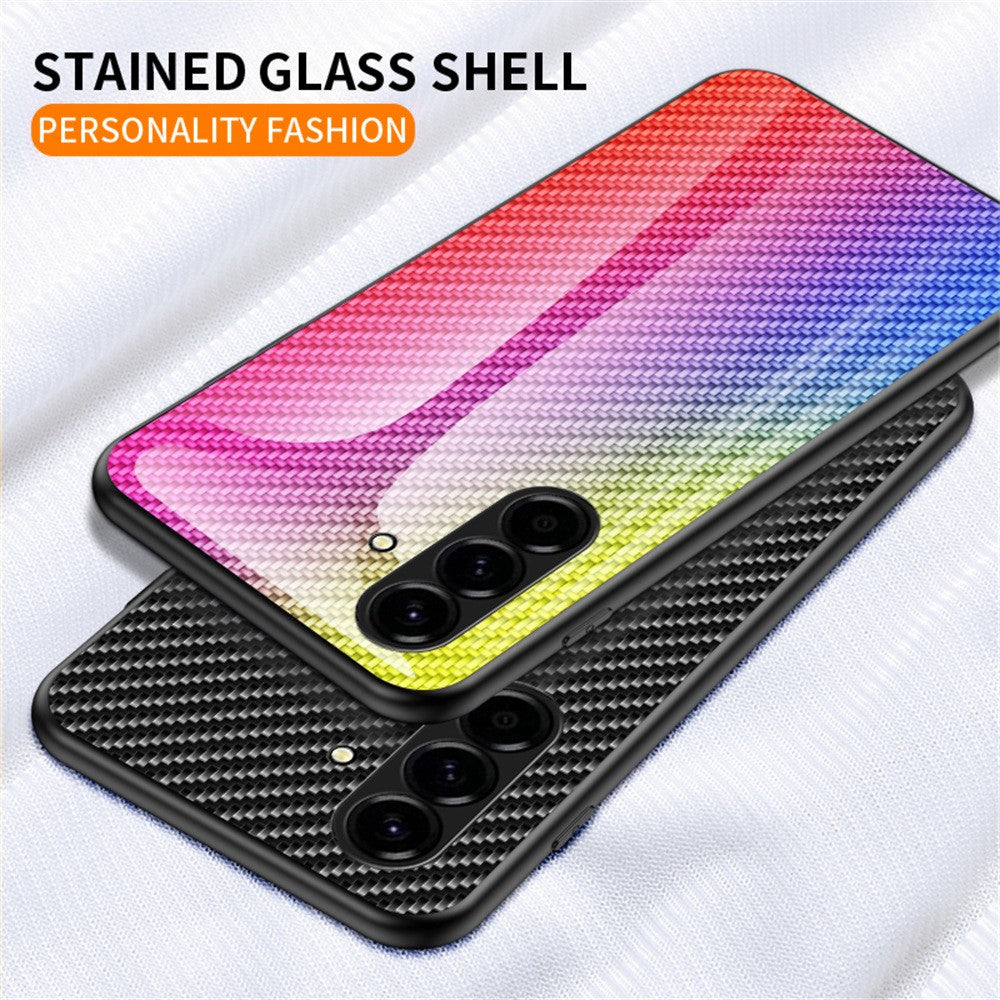 Til Samsung Galaxy A37 5G Etui Hærdet Glas Stødsikkert Telefoncover