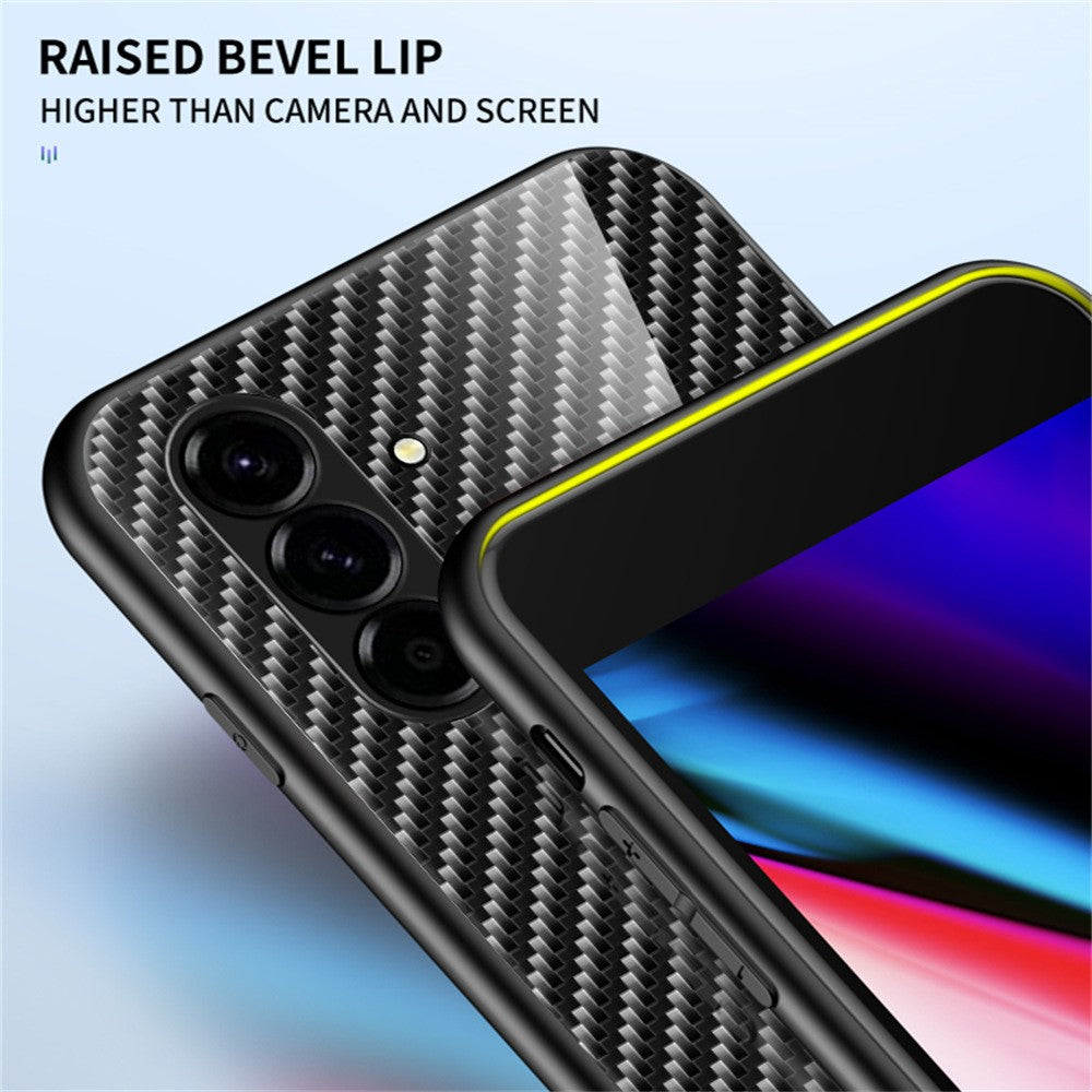 Til Samsung Galaxy A37 5G Etui Hærdet Glas Stødsikkert Telefoncover