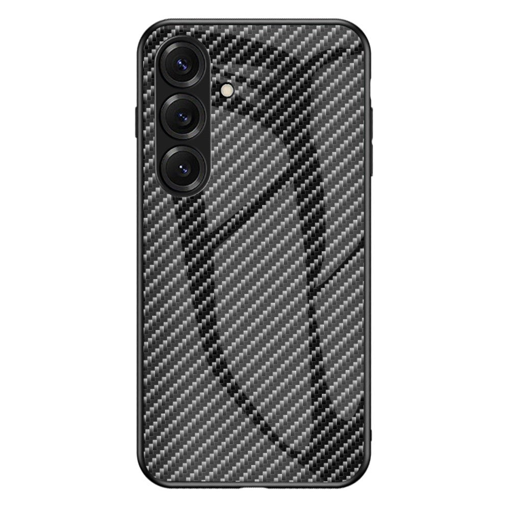 Samsung Galaxy S26-skal i härdat glas, stötsäkert mobilskal
