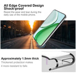 IMAK UX-10 Series For Honor X70 5G / Magic8 Lite 5G / X9d 5G Phone Case Soft TPU Clear Mobile Back Cover