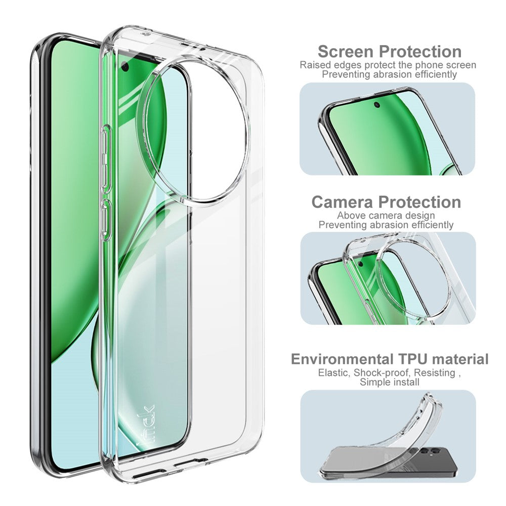 IMAK UX-10 Series For Honor X70 5G / Magic8 Lite 5G / X9d 5G Phone Case Soft TPU Clear Mobile Back Cover